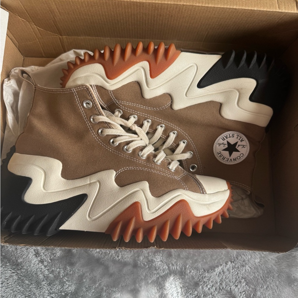 Converse High-Tops with Zigzag Sole